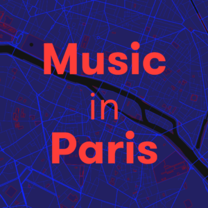 Logo de Musicinparis.fr, la carte interactive du Réseau MAP qui référence les salles de concert, clubs, disquaires, studios et médias parisiens !