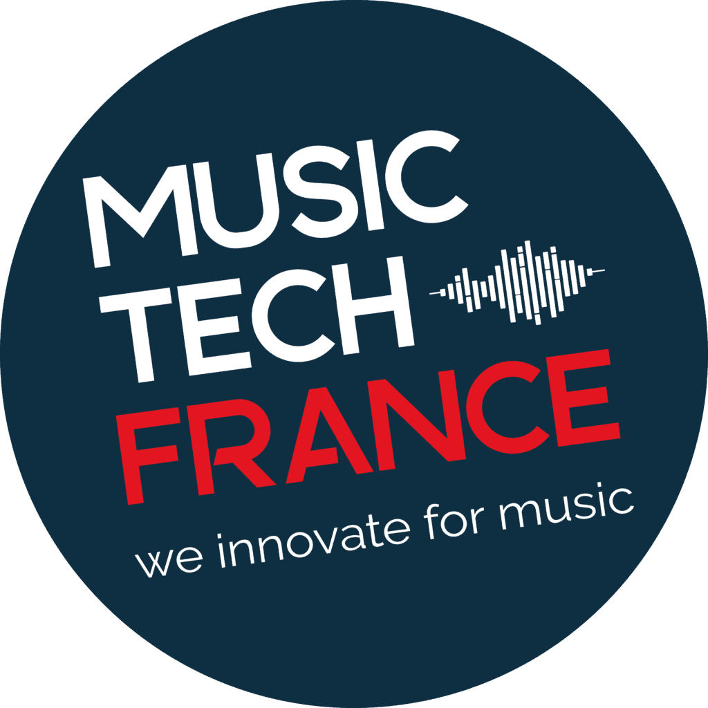 Logo de Music Tech France, structure partenaire du Réseau MAP et participante des JIRAFE des Musiques Actuelles