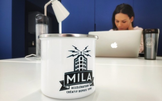 Espace de travail du MILA, adhérent du Réseau des Musiques Actuelles de Paris