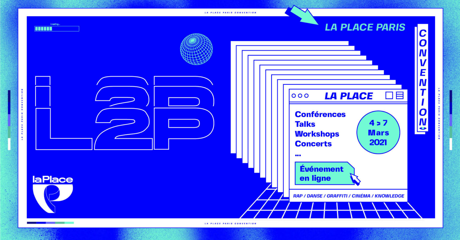 L2P Convention, la première convention professionnelle française dédiée au hip-hop présentée par La Place, structure adhérente du Réseau des Musiques Actuelles de Paris