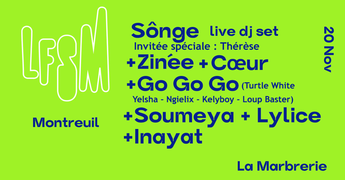 Evenement concert Les Femmes S'en Mêlent