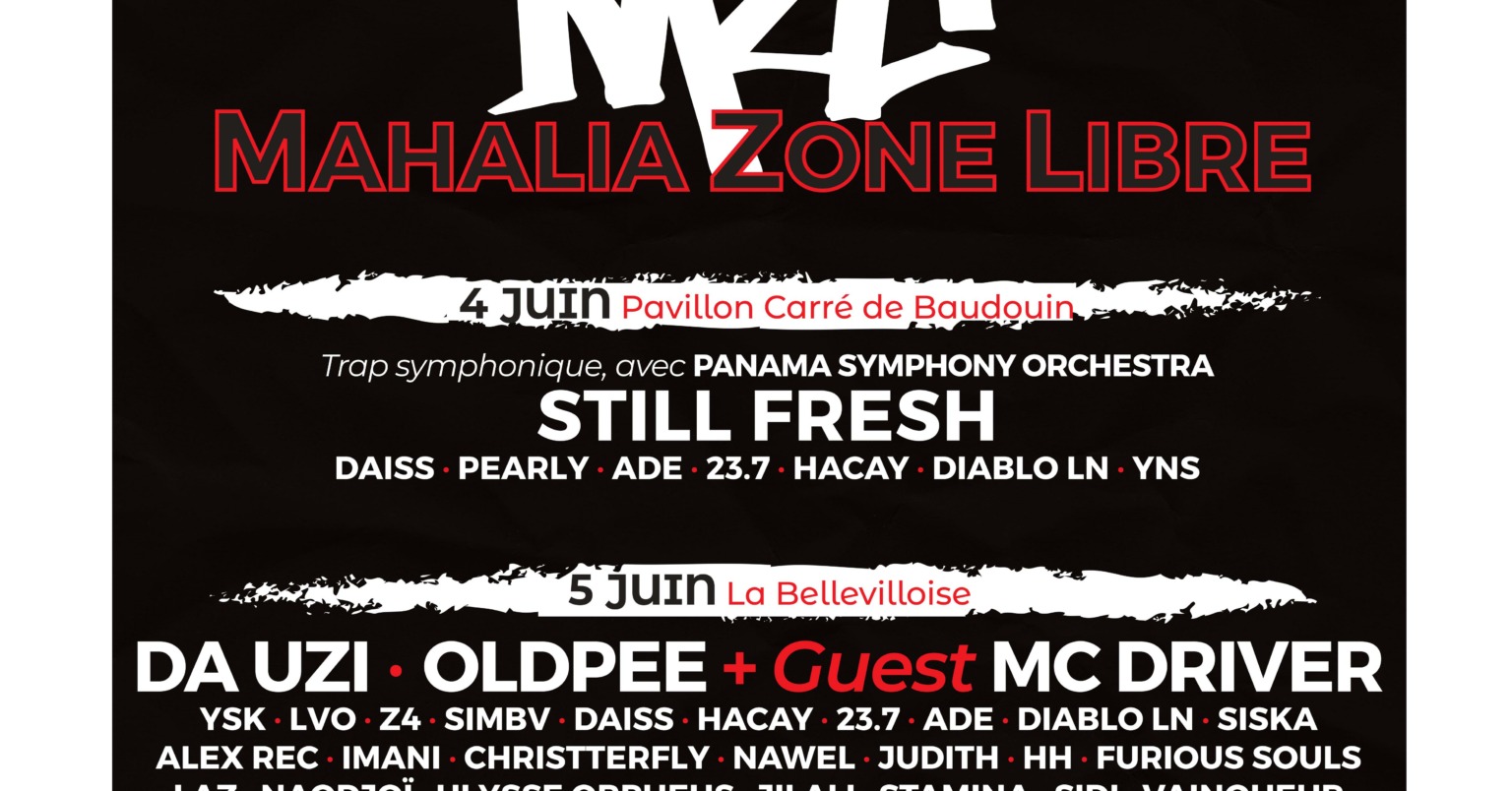 Mahalia Zone Libre - événement à la bellevilloise structure adhérente du réseau map