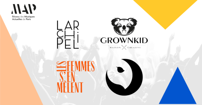 Grown Kid, L'Archipel, Les Femmes S'en Mêlent et le Studio Winslow rejoignent le Réseau des Musiques Actuelles de Paris