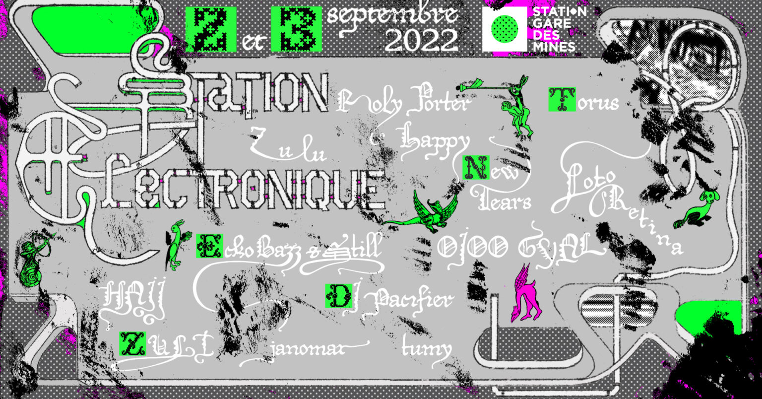 station gare des mine festival station electronique adherent map